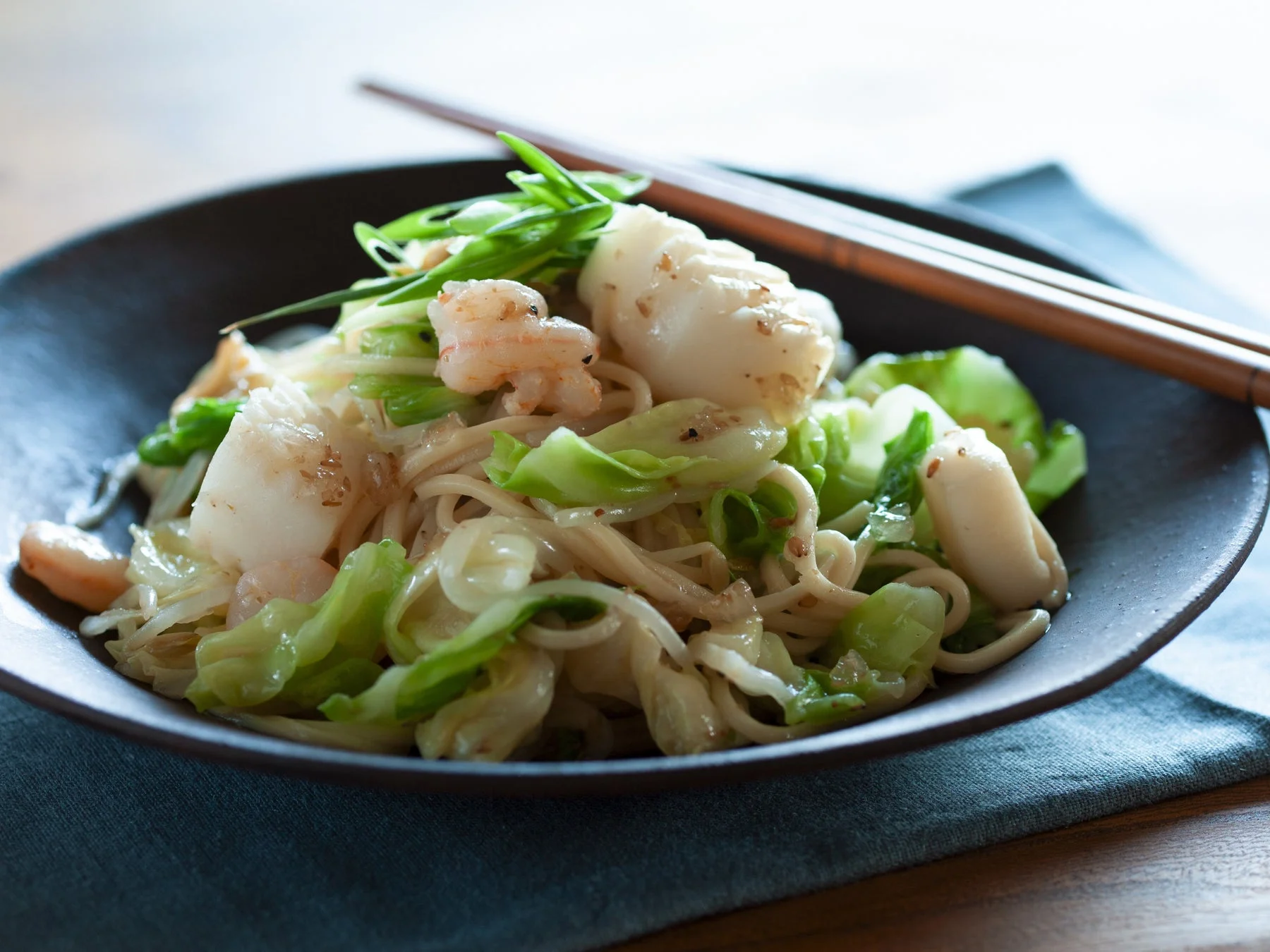 海鮮塩焼きそば