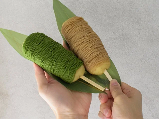 金の華 モンブラン芋団子