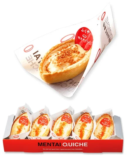 明太キッシュ個包装と箱