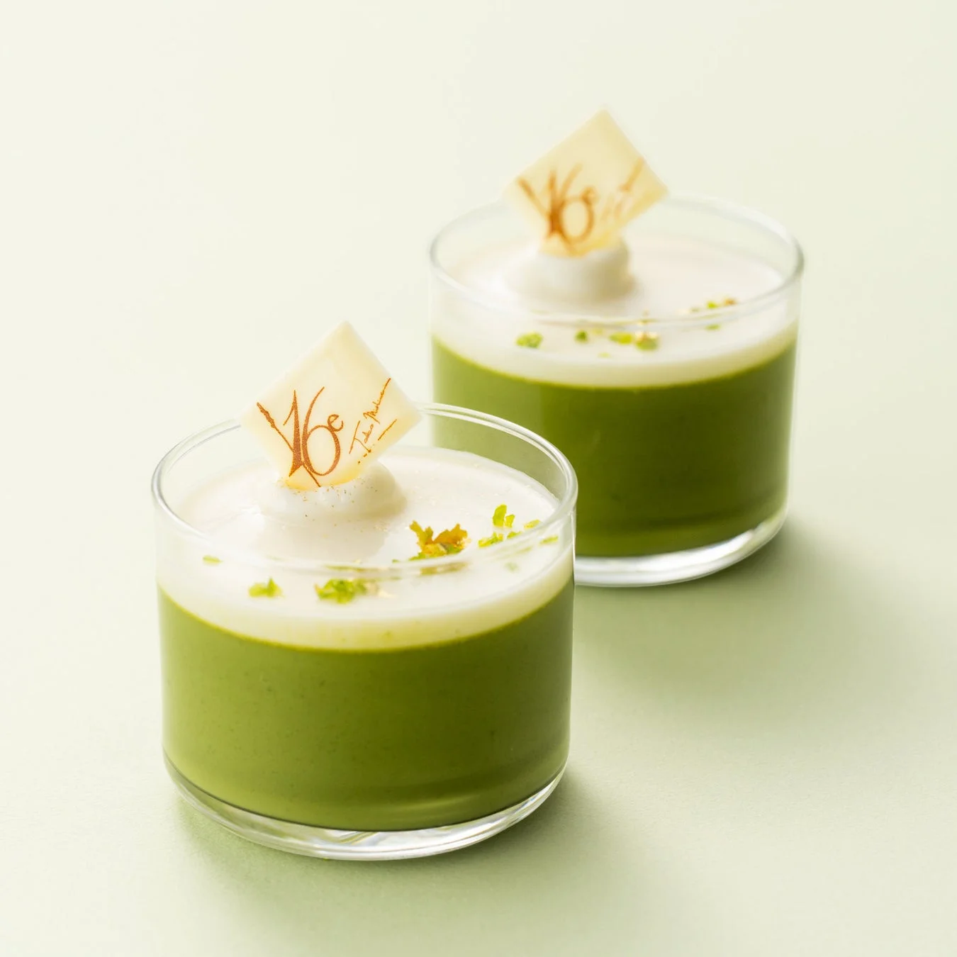 八女玉露のプリン