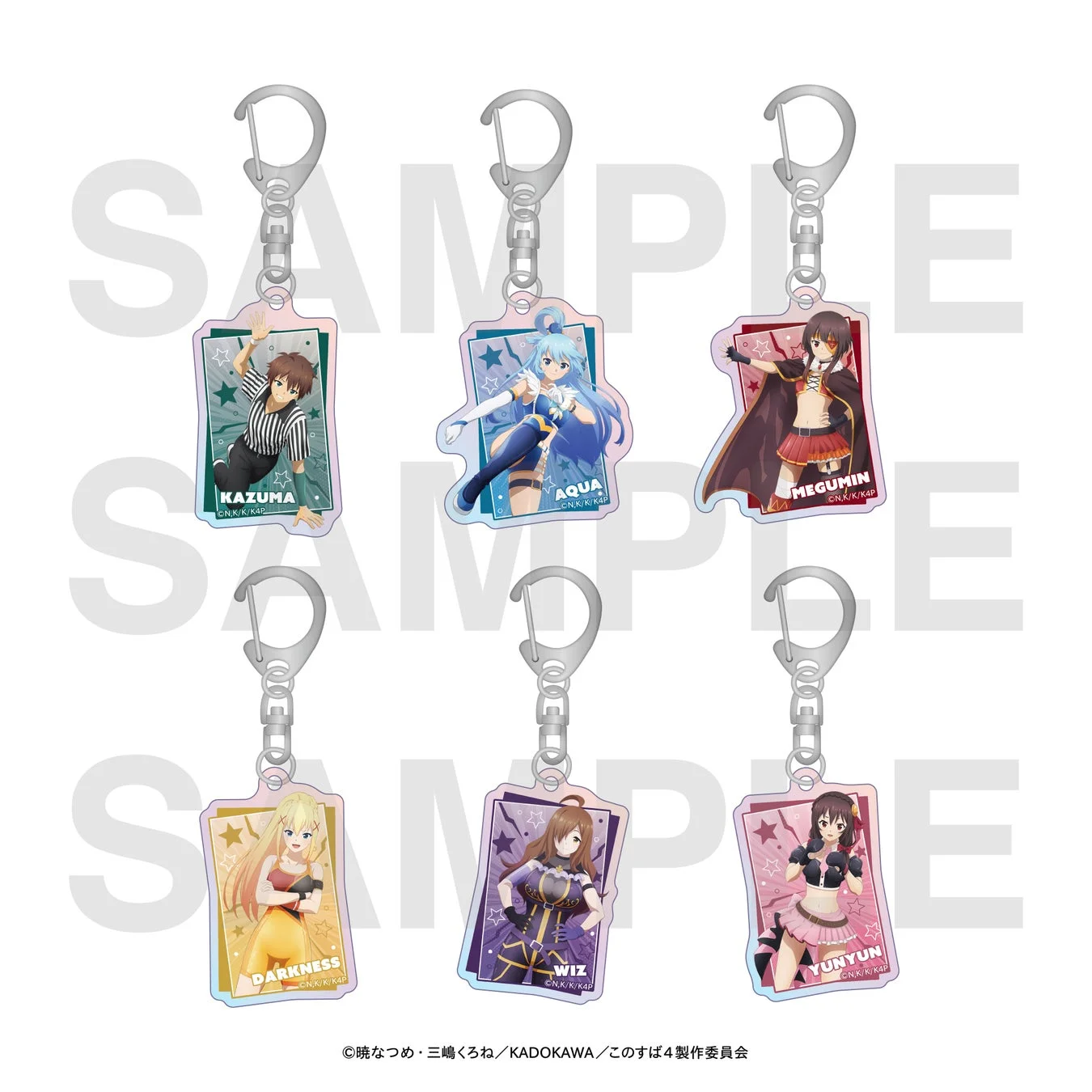 ホロアクリルキーホルダー