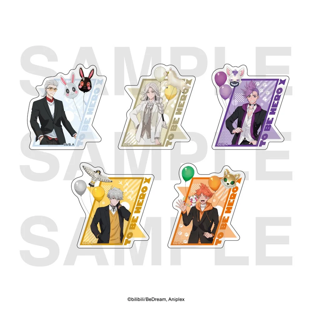 アニメ「TO BE HERO X」ダイカットステッカー