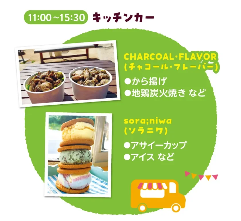 キッチンカーの内容