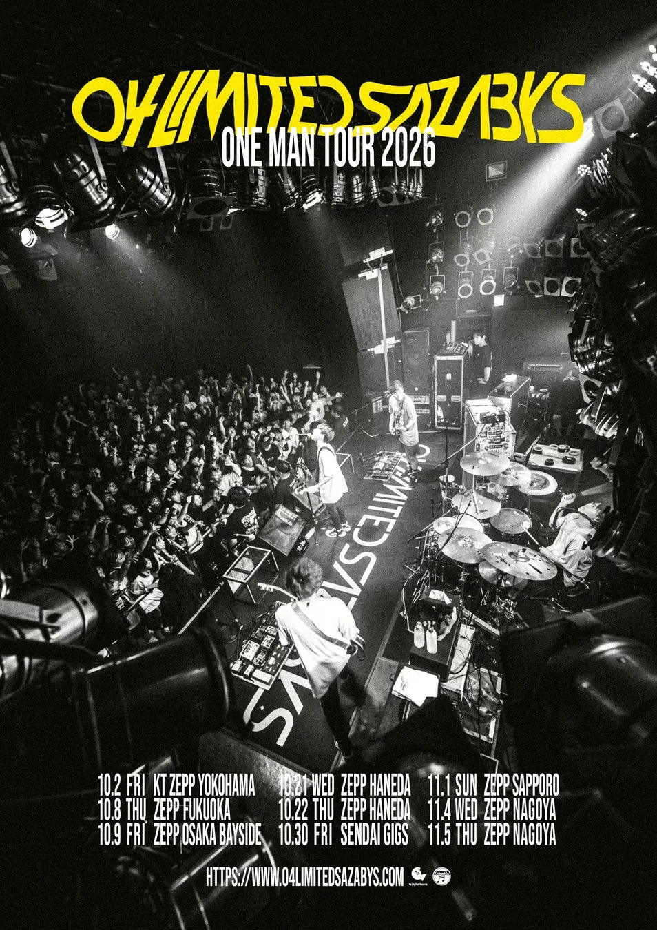 04 Limited Sazabys ONE MAN TOUR 2026