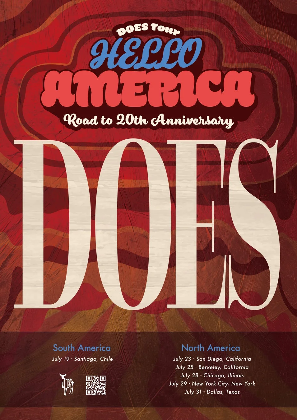 DOES Tour HELLO AMERICA Road to 20th Anniversary