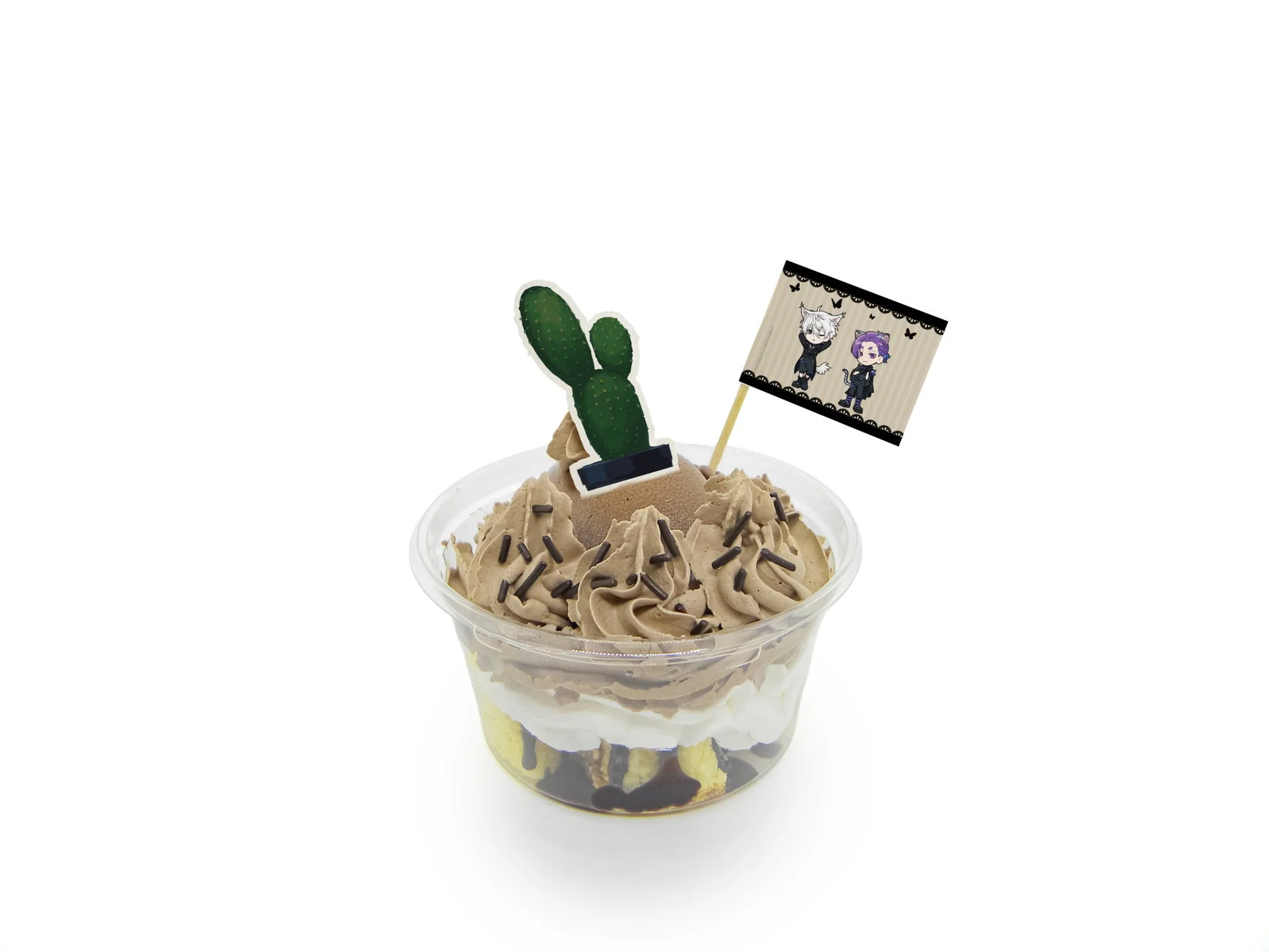 チョキのアイスカップ