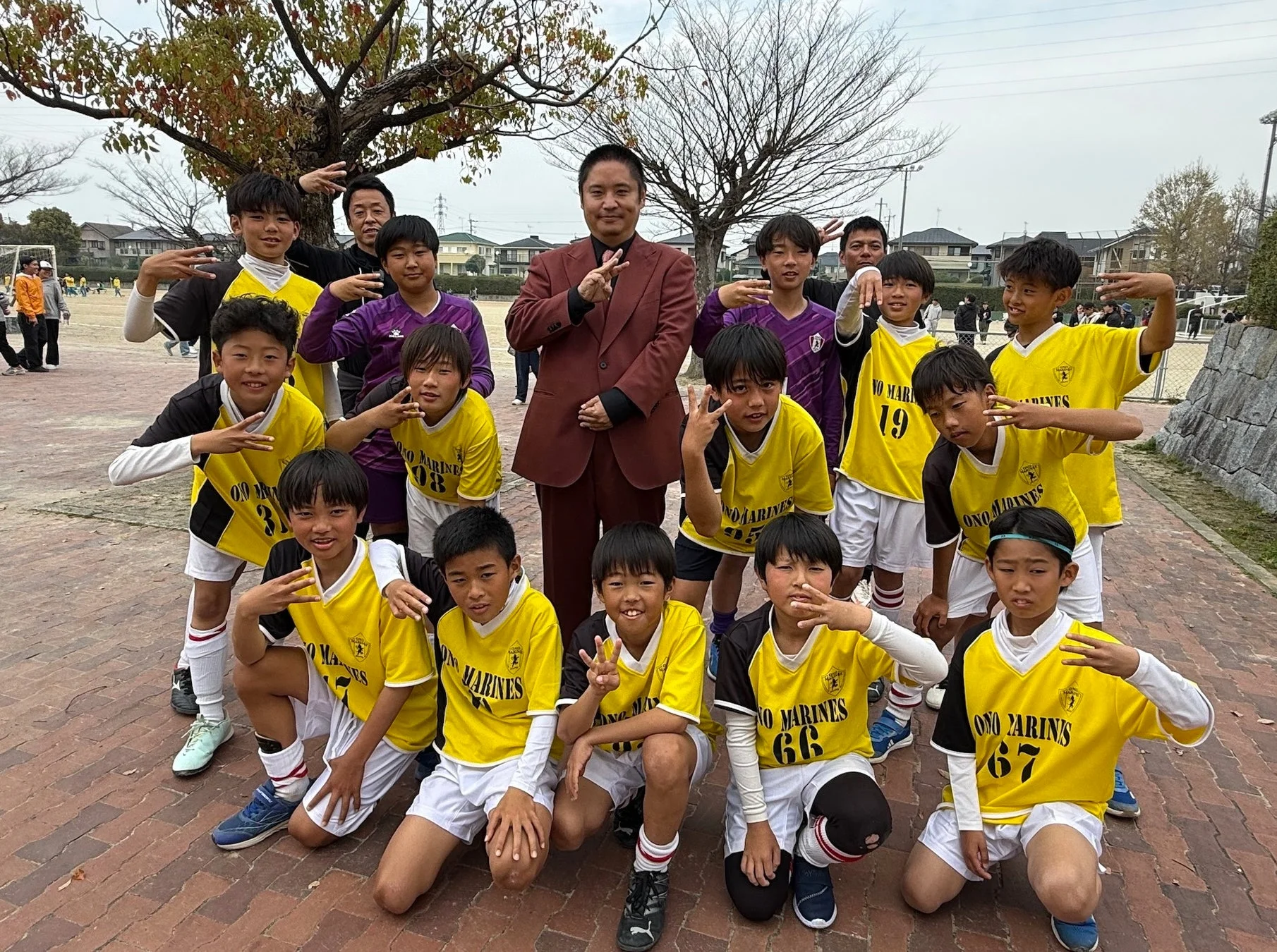 サッカーフェスティバル集合写真