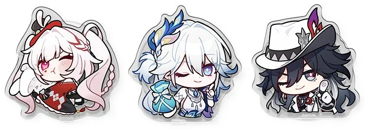 崩壊スターレイル 三周年記念ちびキャラスマホリング