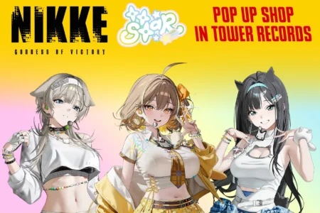 人気ゲーム「勝利の女神：NIKKE」がタワーレコードと初のコラボレーションイベントを開催、全国9店舗および4カフェで展開