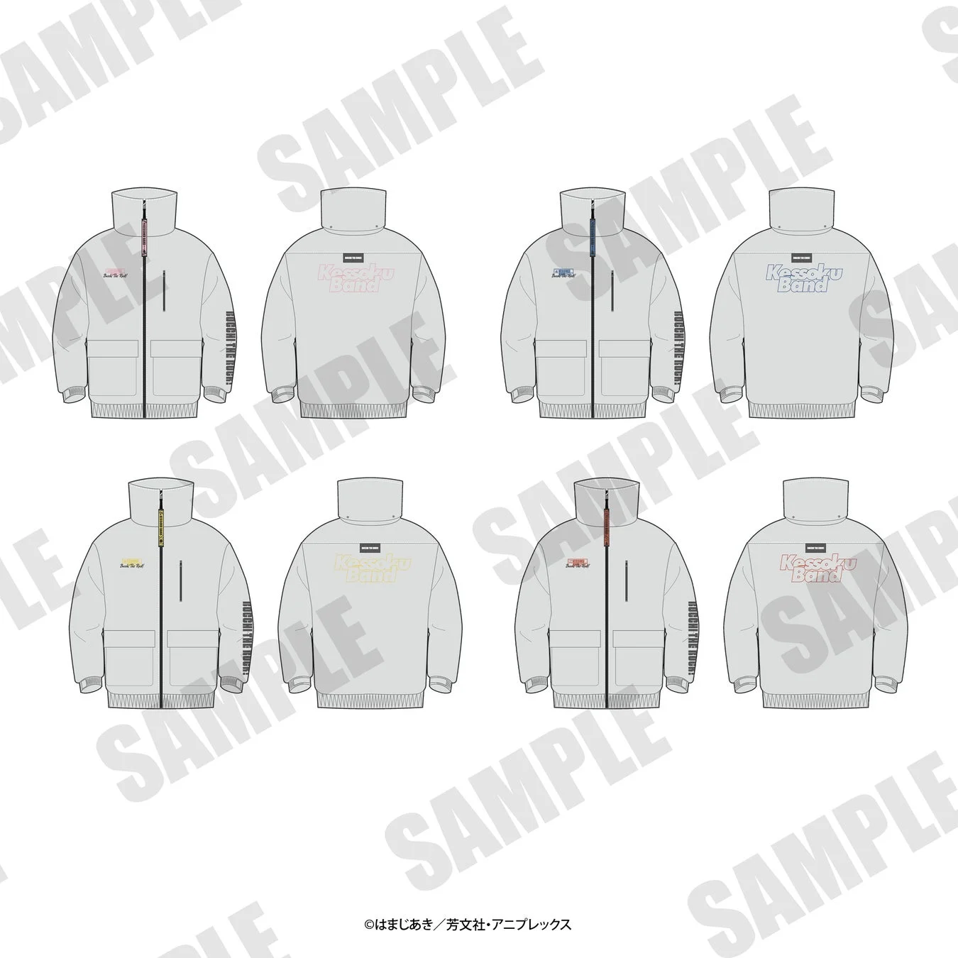 結束バンド Waterproof Jacket