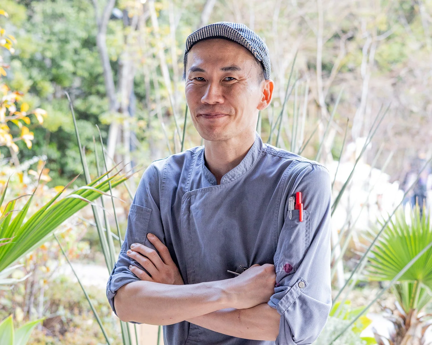 料理長SHINSUKE氏のポートレート