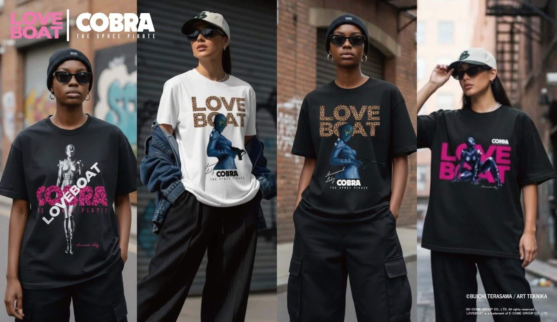 LOVEBOAT×COBRA コラボレーションTシャツ