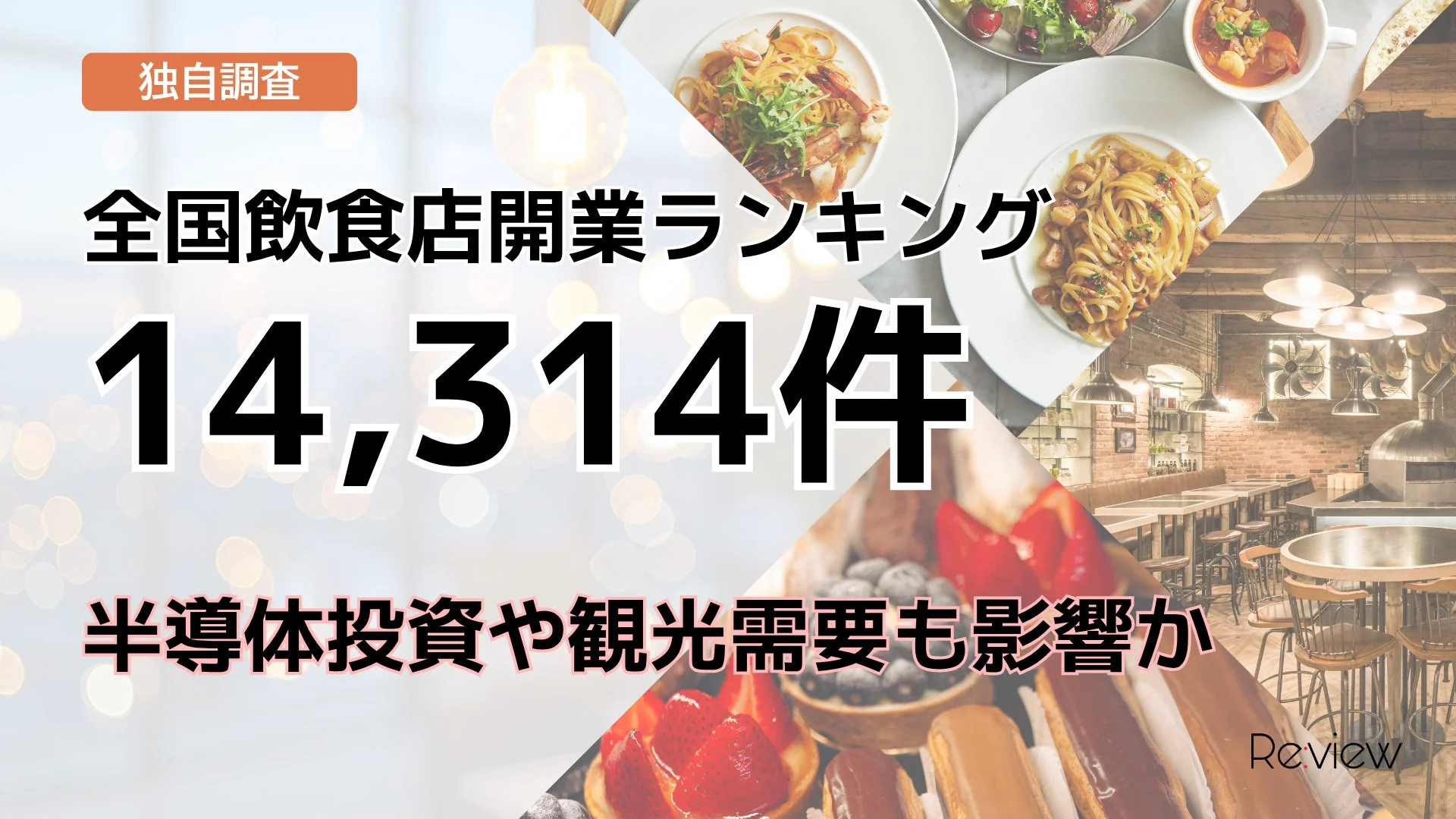 独自調査 全国飲食店開業ランキング
