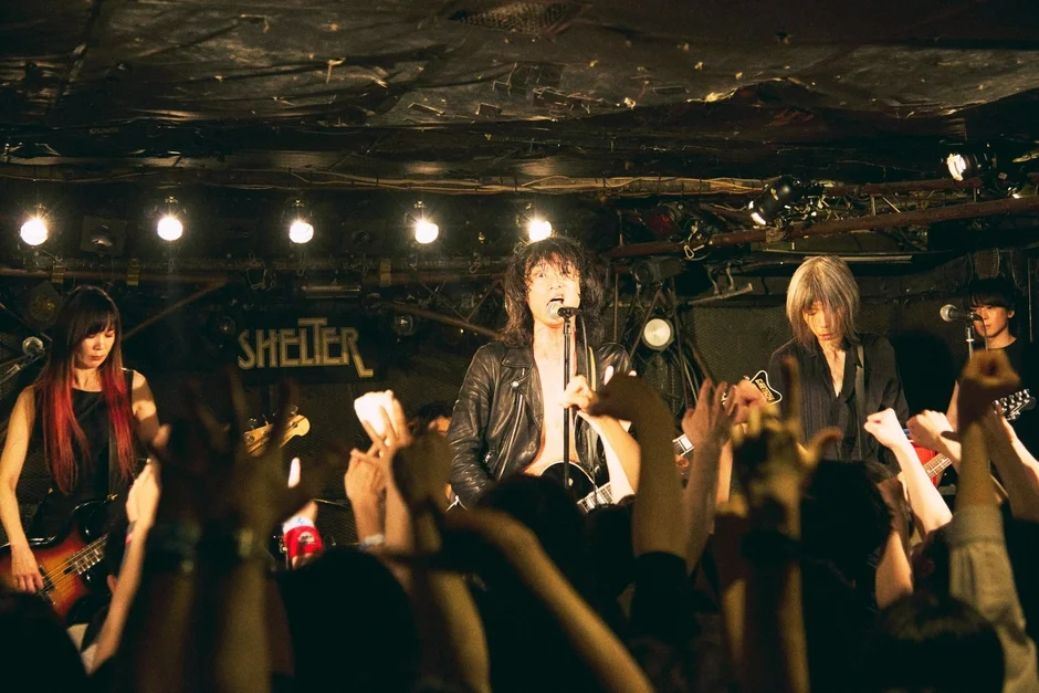 SHELTERでのライブ風景