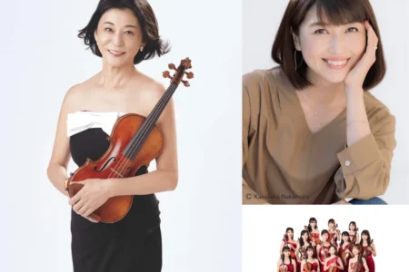 「高嶋ちさ子 12人のヴァイオリニスト」結成20周年記念ツアー、新妻聖子氏のゲスト出演が決定