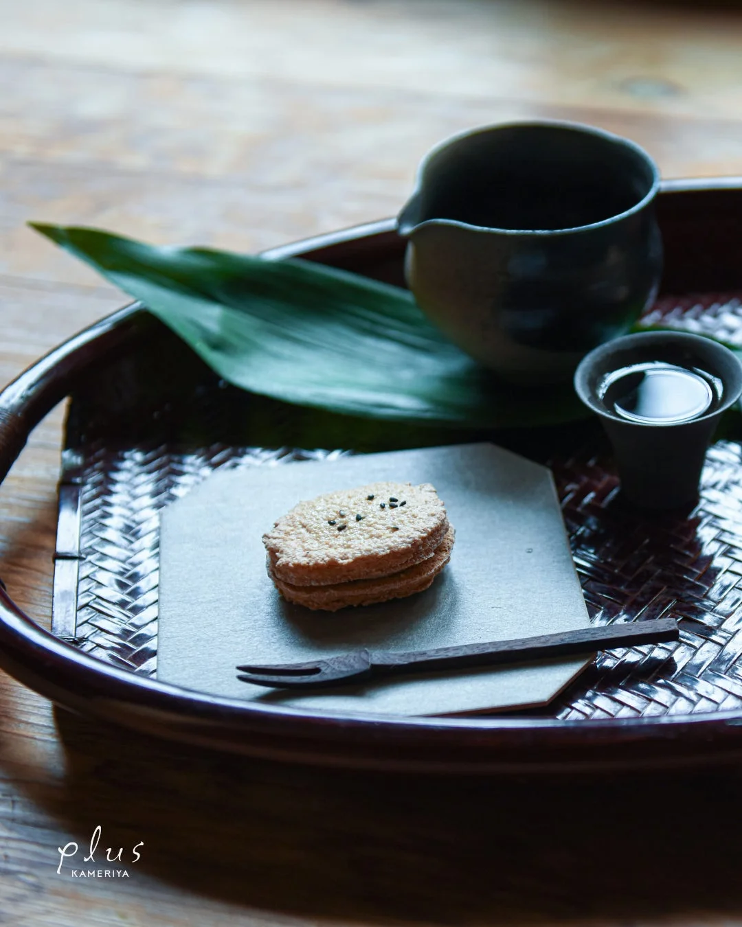 生ダックワーズ 胡麻