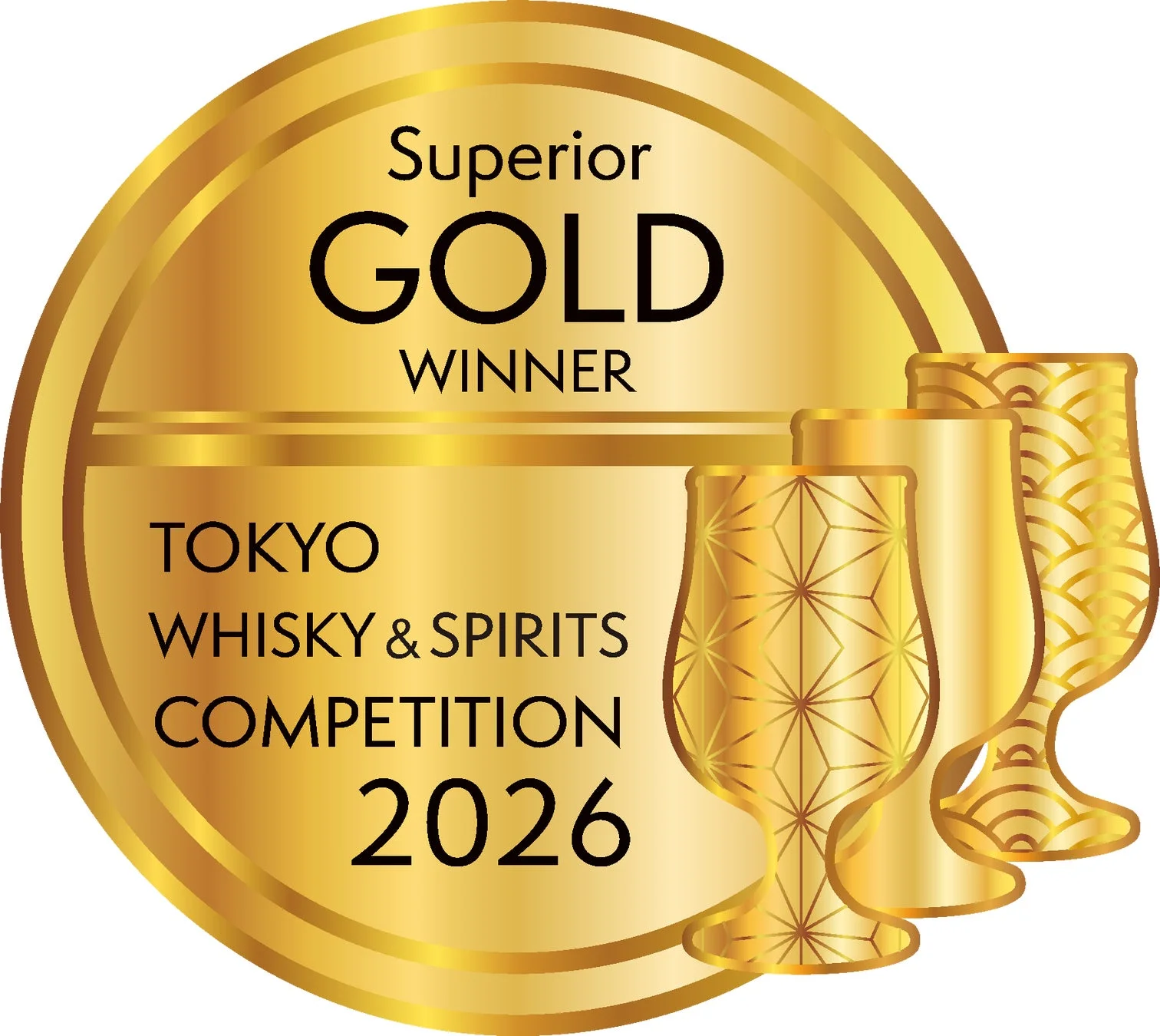 洋酒部門最高金賞メダル