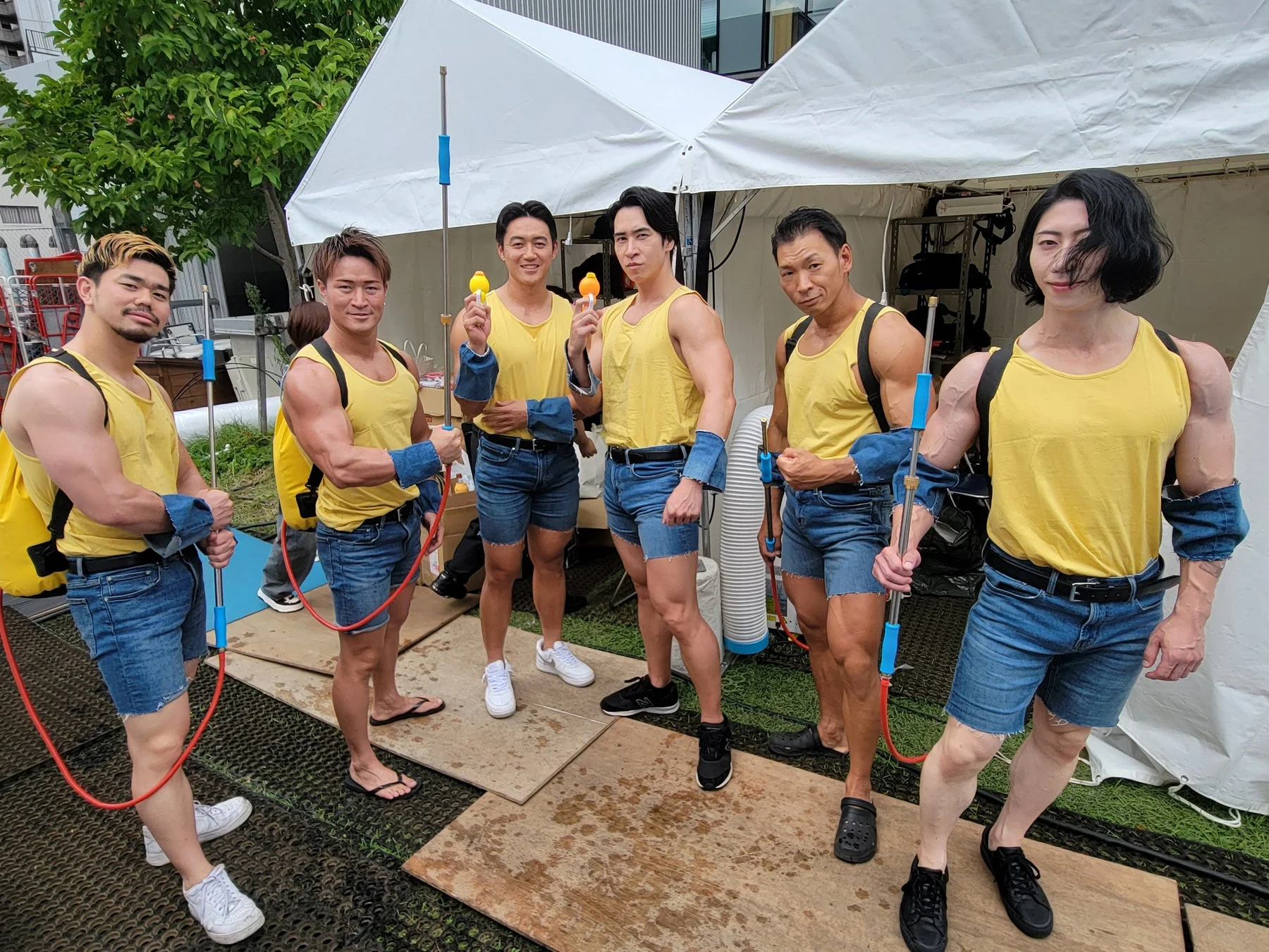 水かけイベント