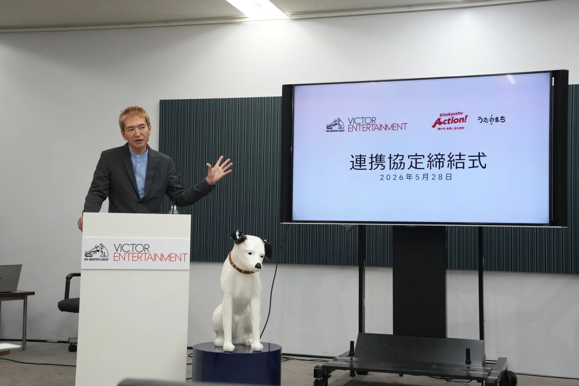ビクターエンタテインメント代表取締役社長 小野 朗氏
