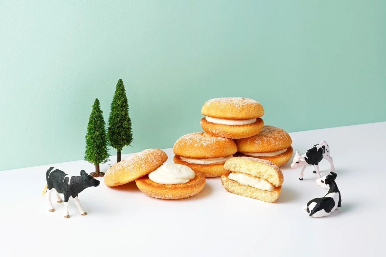 ふんわりパンケーキサンド あさぎりミルククリーム