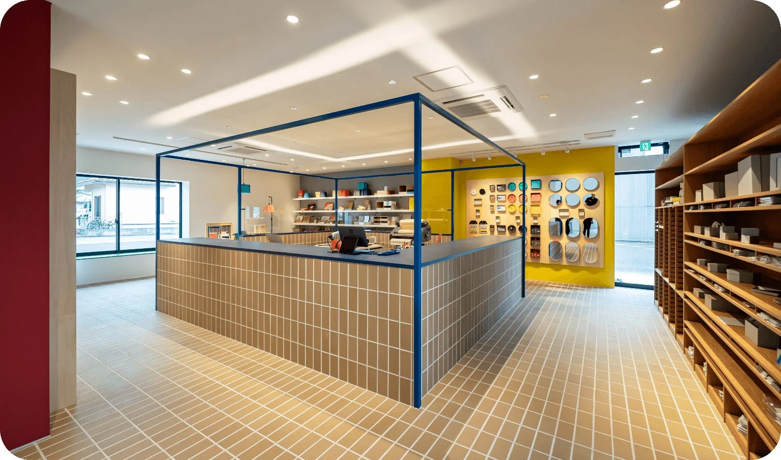 モダンな店舗インテリア