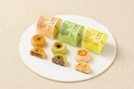 如水庵、若手社員と和菓子職人が共同開発した九州素材の茶通「茶和み」を期間限定発売