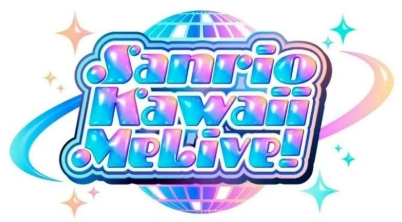 サンリオ,カワイイ,ライブ,イベントロゴ,ポップ,キラキラ,ディスコ,カラフル,かわいい