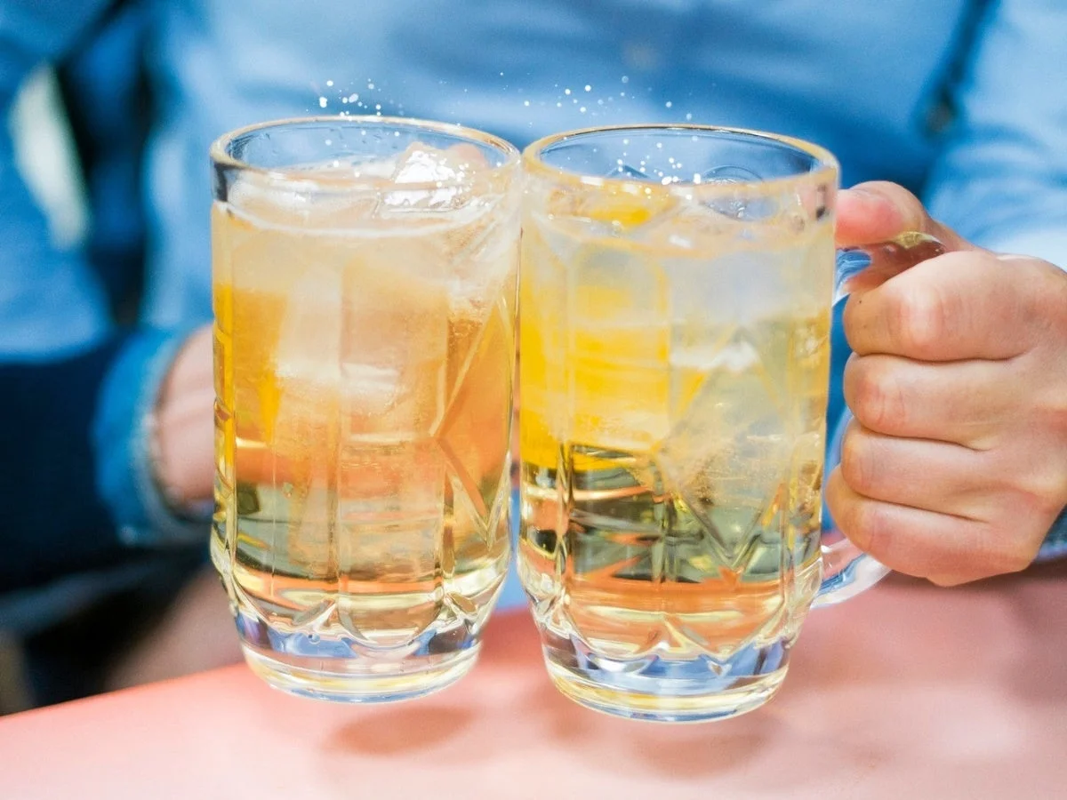 ハイボールで乾杯