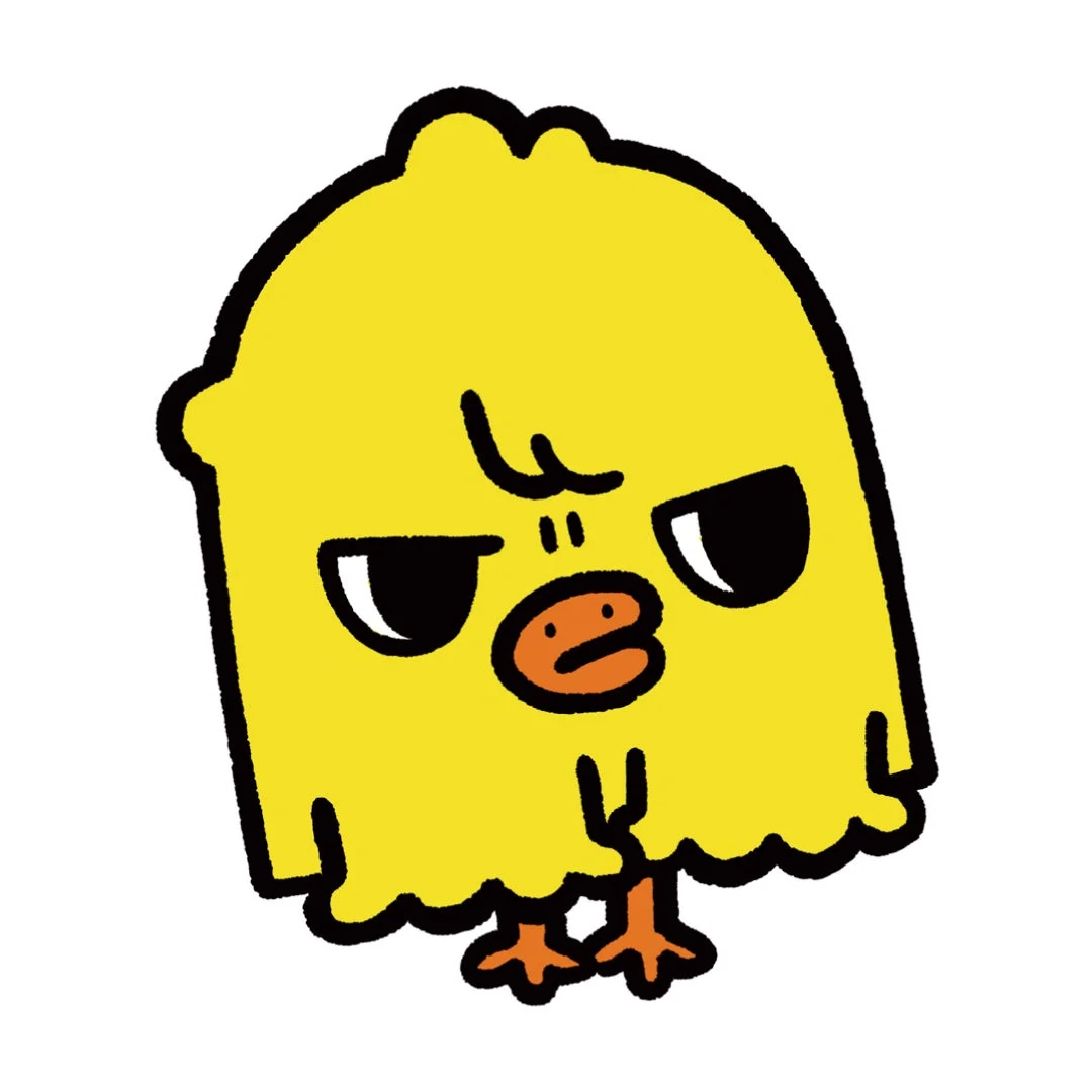 体のどこかがカドになっている鳥