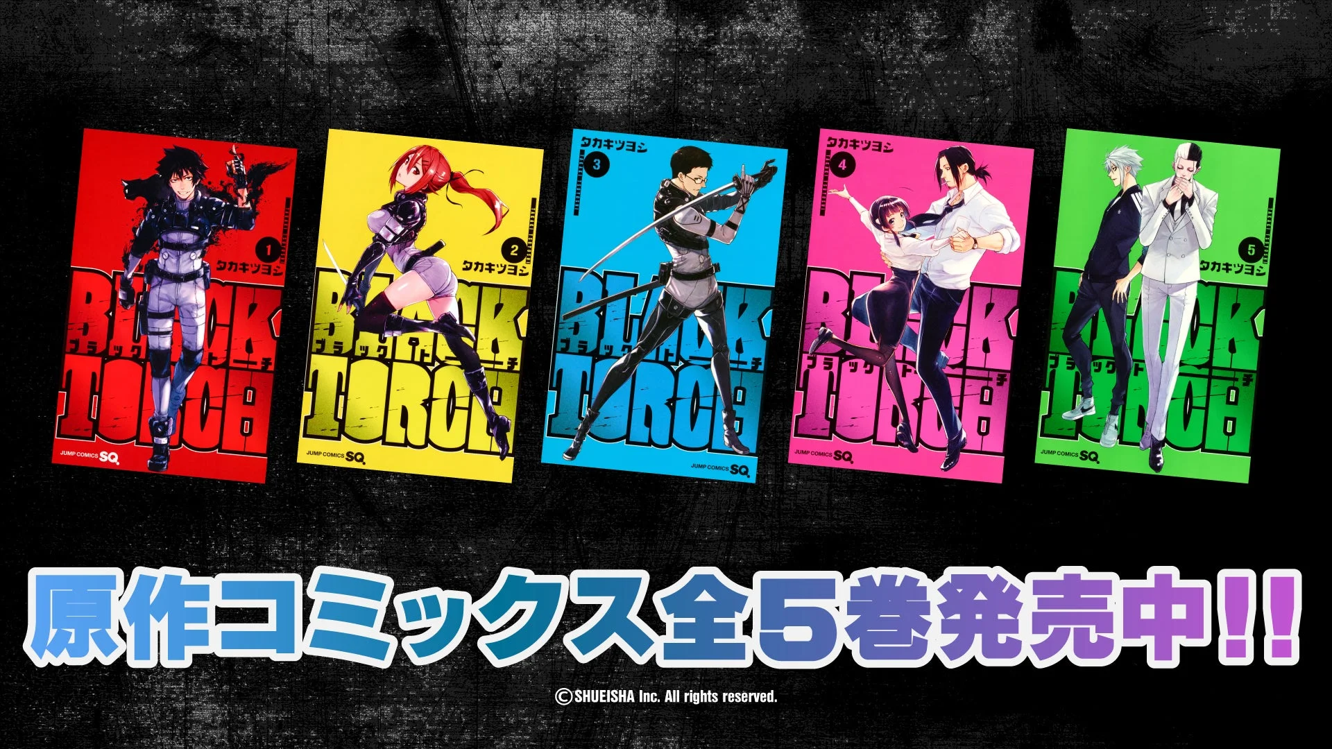 BLACK TORCH コミックス全5巻
