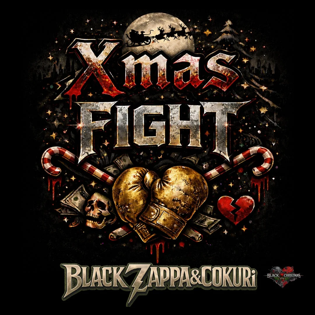 Xmas FIGHT BLACK ZAPPA & COKURI BLACK CHRISTMAS