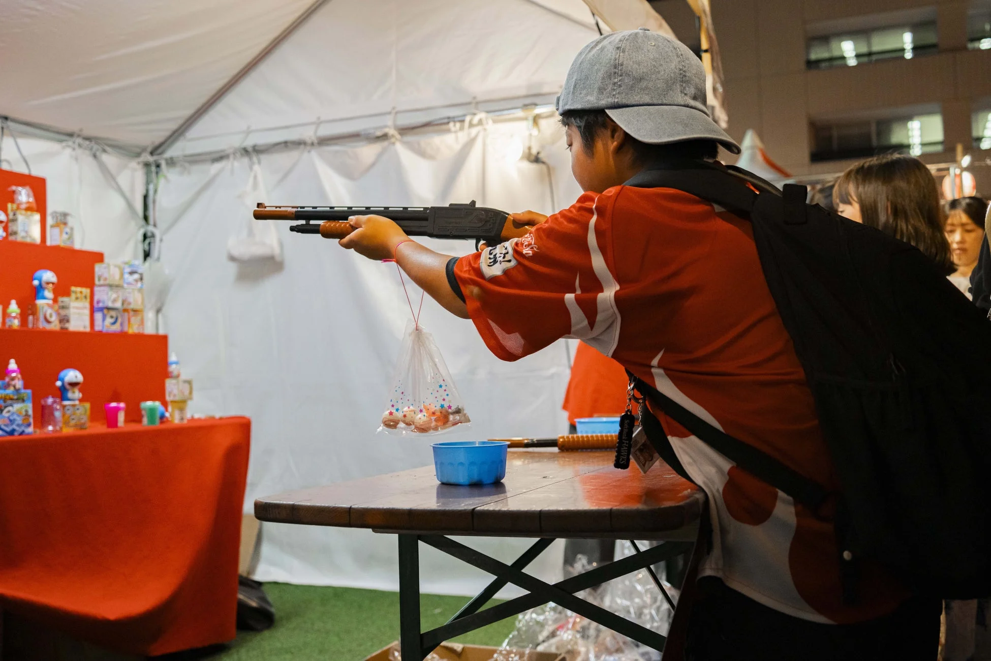 縁日の射的