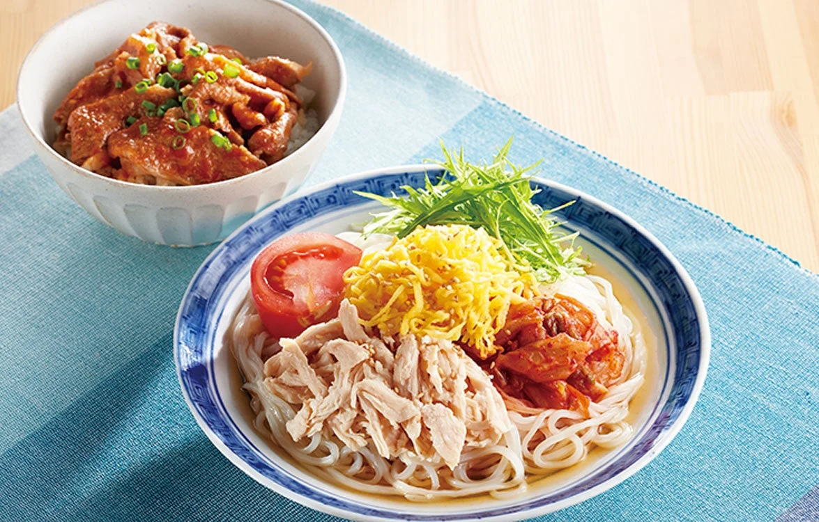 蒸し鶏の盛岡冷麺とコチジャン焼肉丼・蒸し鶏の盛岡冷麺（単品）