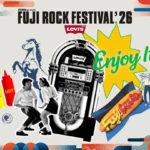 Levi’s®がFUJI ROCK FESTIVAL ’26のオフィシャルサポーターとして参加、コラボレーションアイテムと会場ブースを展開