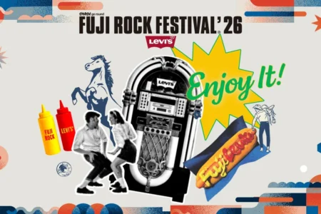 Levi’s®がFUJI ROCK FESTIVAL ’26のオフィシャルサポーターとして参加、コラボレーションアイテムと会場ブースを展開