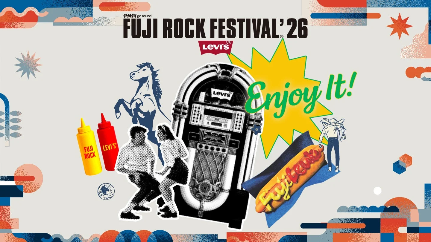 FUJI ROCK FESTIVAL '26 Levi's コラボレーション
