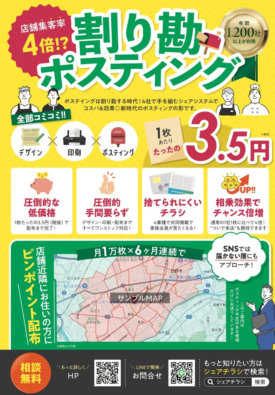 シェアチラシのサービス紹介
