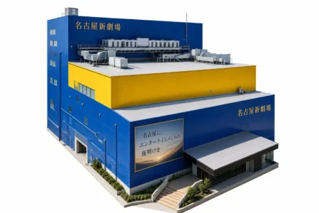 旧「名古屋四季劇場」が「名古屋新劇場（仮称）」として2027年7月に再開業へ ― 多彩な舞台芸術の拠点として中部圏のエンターテインメント市場を活性化