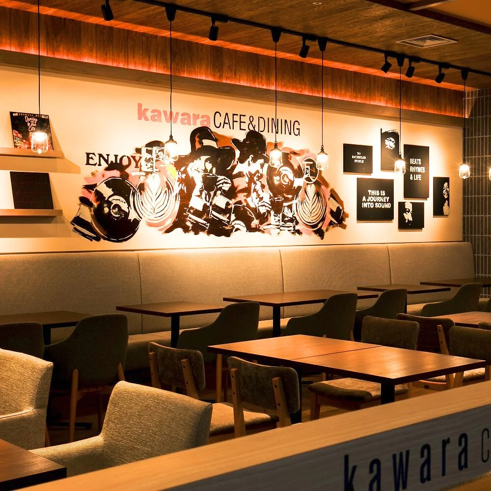 kawara CAFE&DINING KITTE博多店 店内