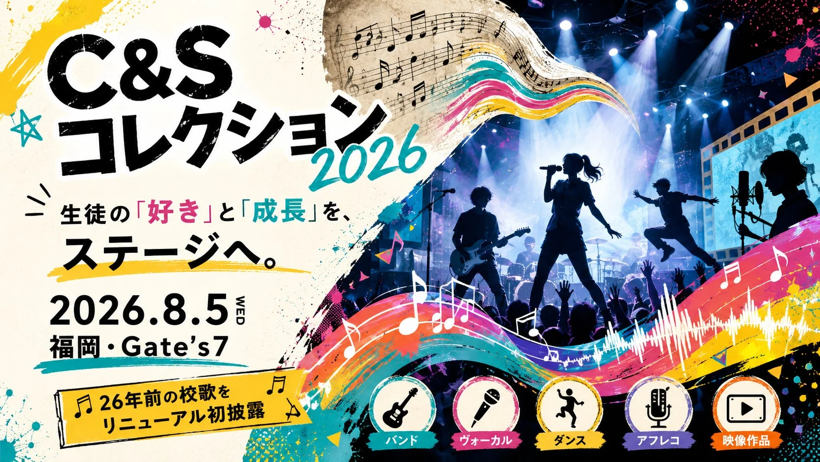 C&Sコレクション2026 イベント告知ポスター