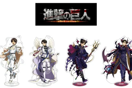 TVアニメ『進撃の巨人』より、エレンとリヴァイの「天使と悪魔」イラストを使用した新商品が8月1日より販売開始、アニメイトにて特典付きフェアも開催