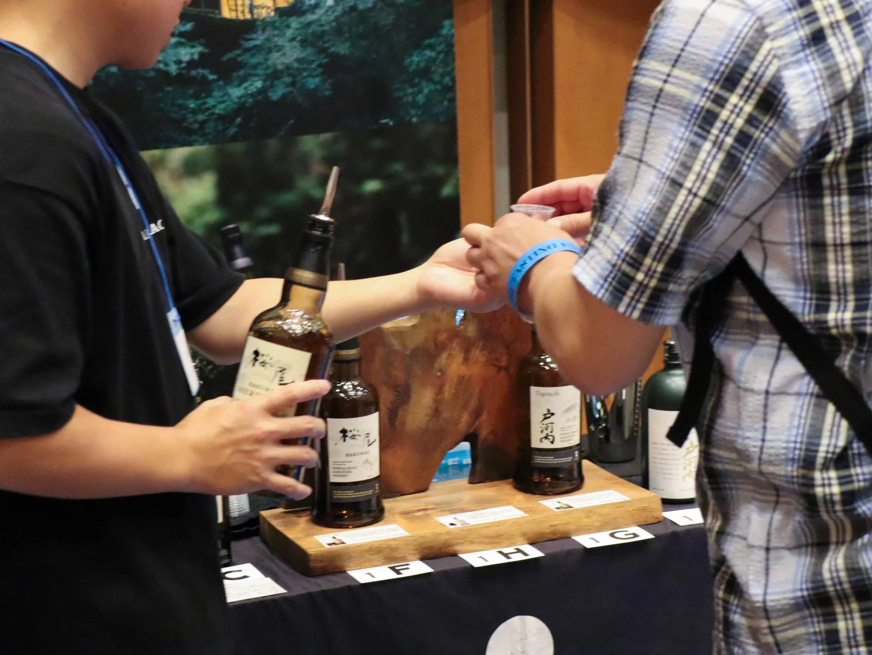 ウィスキーの試飲イベント