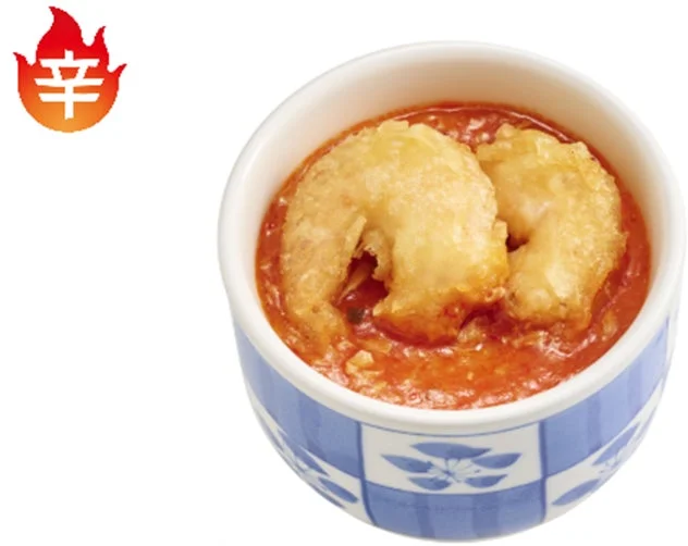 茶碗蒸し エビチリのせ