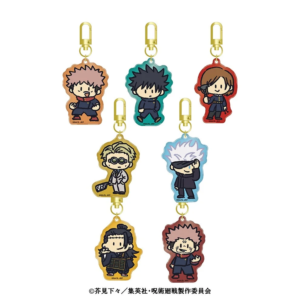 JUJUTSU KAISEN WORLD アクリルキーホルダーコレクション(ミニキャラ)