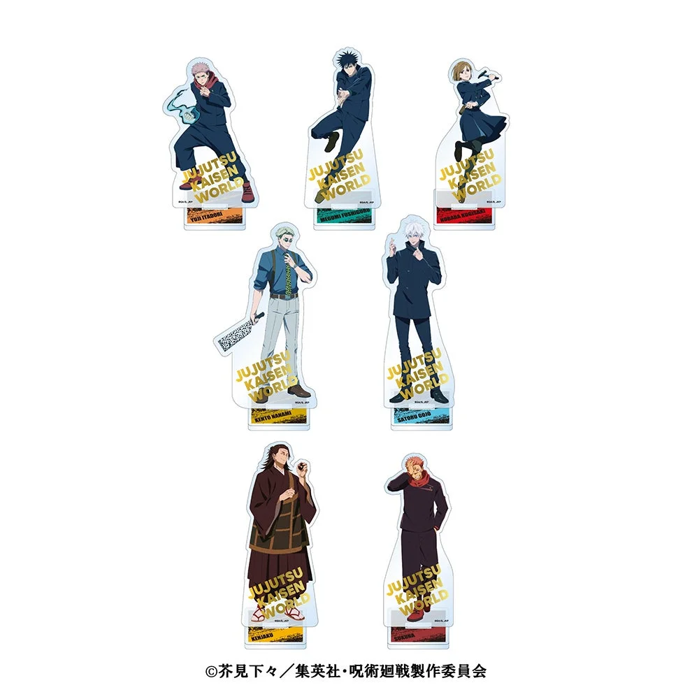 JUJUTSU KAISEN WORLD 箔押しアクリルスタンド