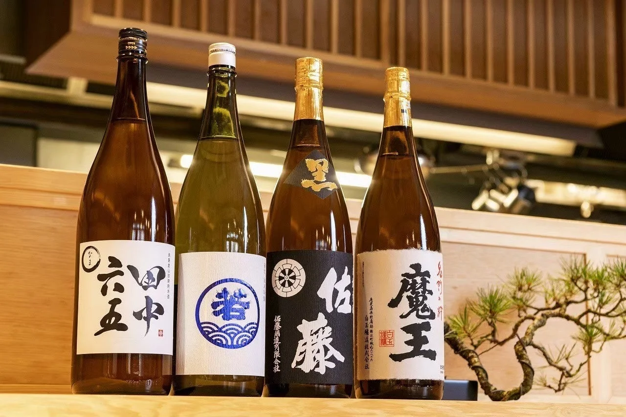 日本酒や焼酎のボトル