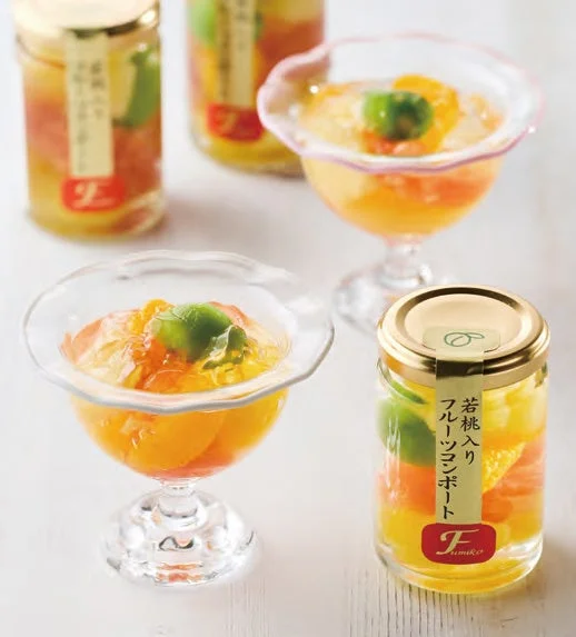 ふみこ農園若桃入りフルーツコンポート