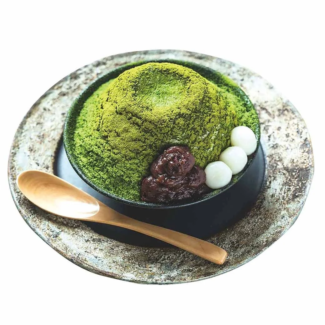 抹茶かき氷