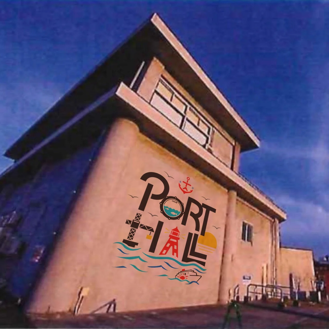OITA PORT HALLの外観