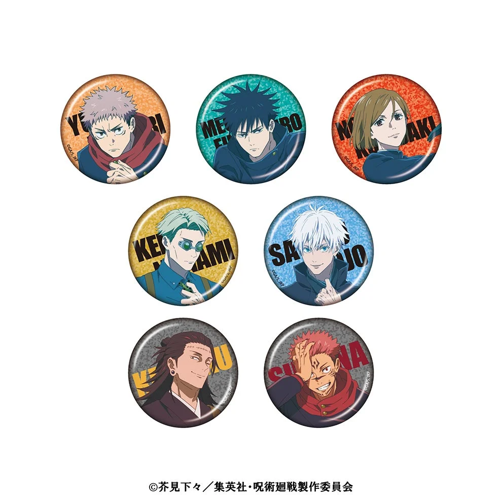 JUJUTSU KAISEN WORLD ホログラム缶バッジコレクション